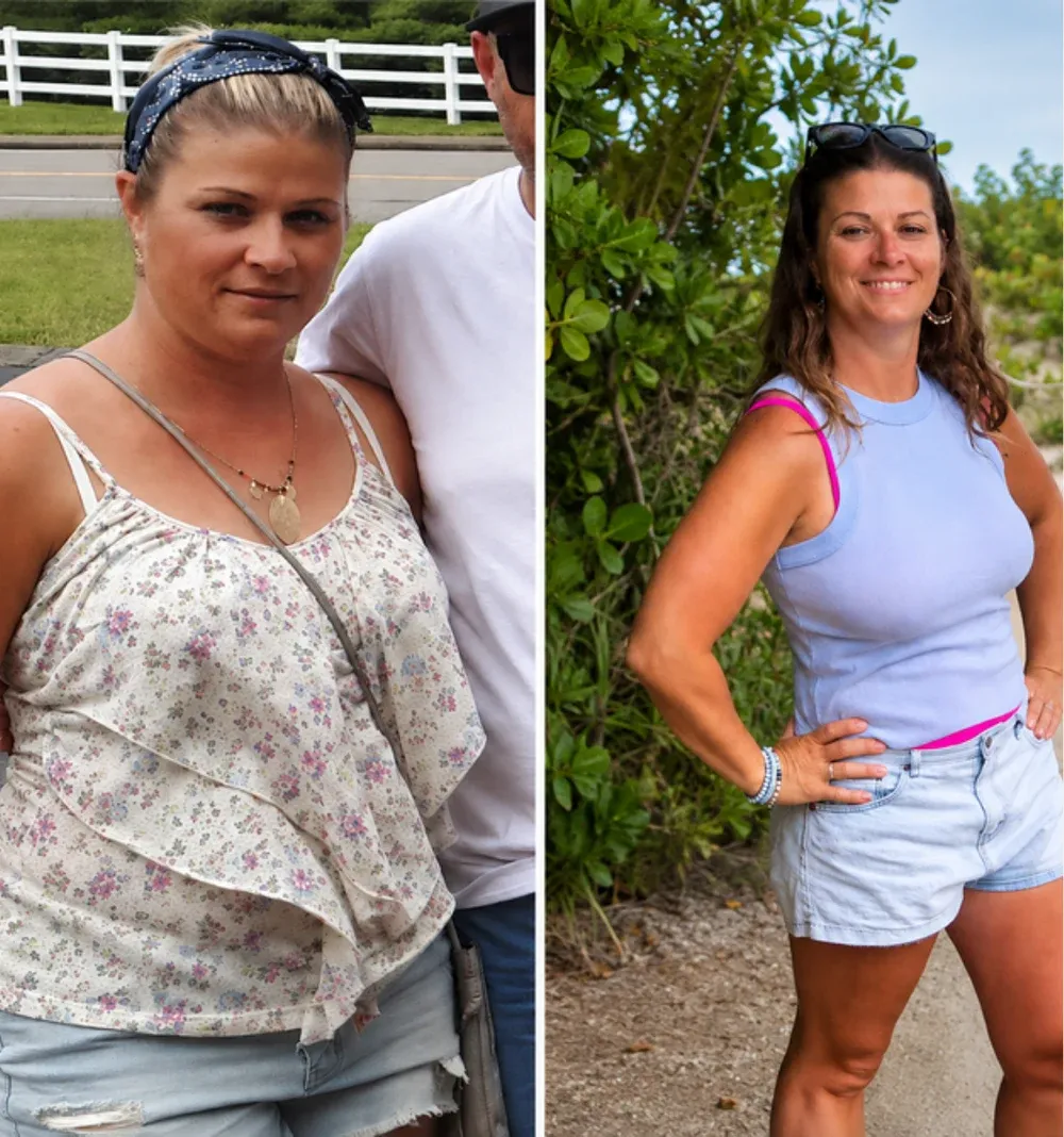Before and after client results