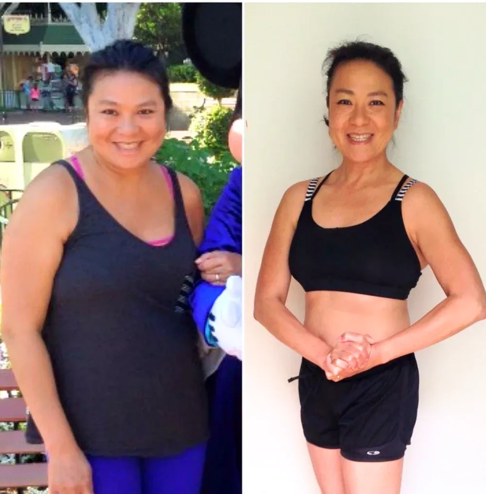 Before and after client results
