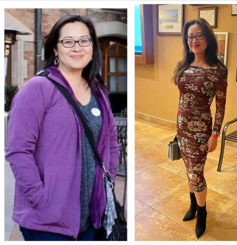 Before and after client results